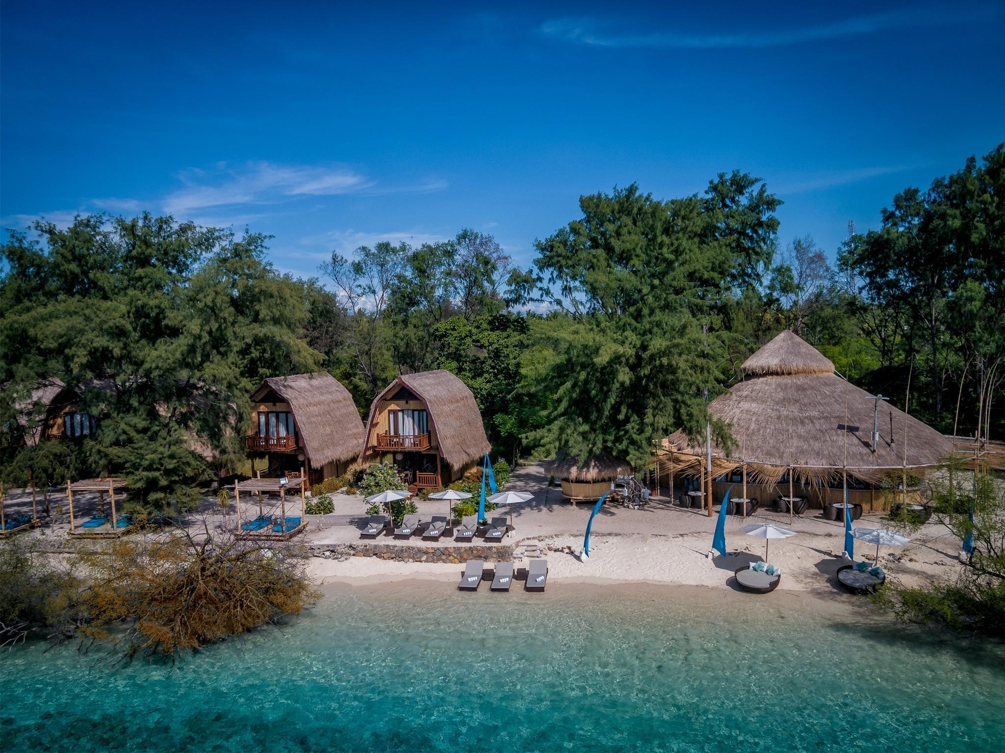 Karma Reef Hotel Gili Trawangan Exterior photo