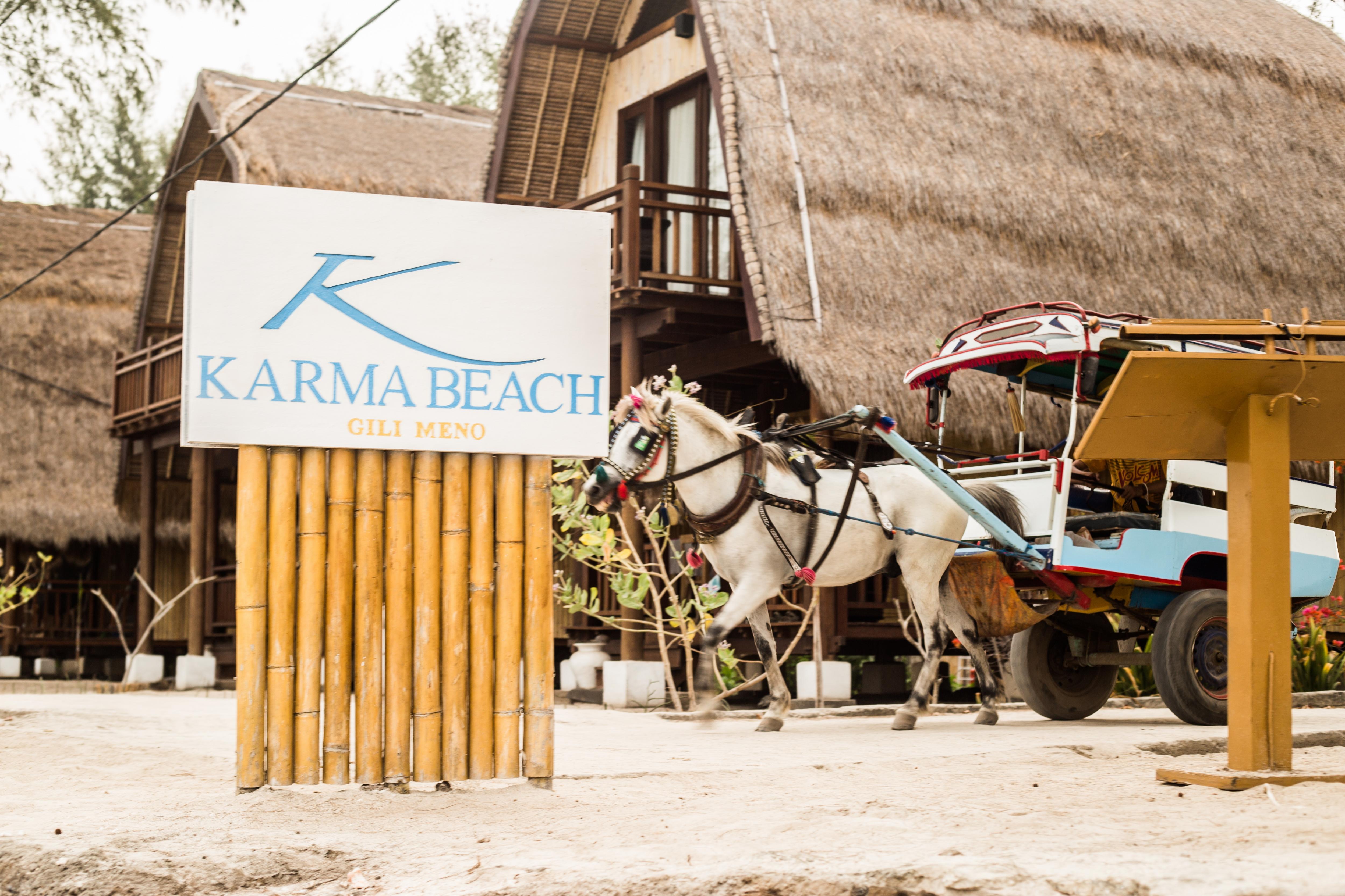 Karma Reef Hotel Gili Trawangan Exterior photo