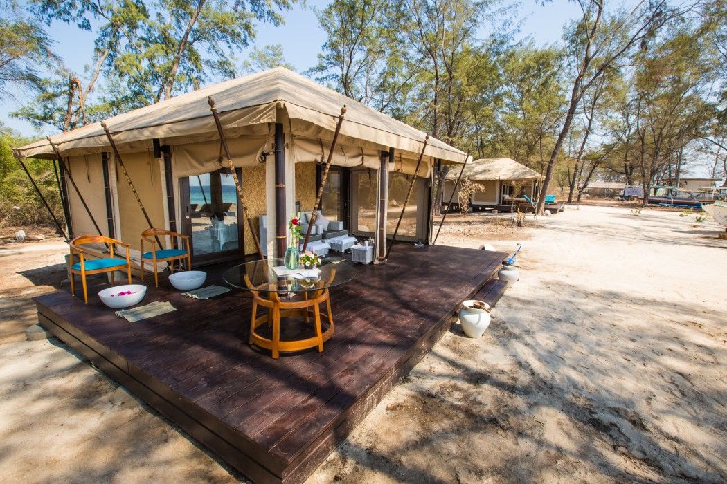 Karma Reef Hotel Gili Trawangan Exterior photo