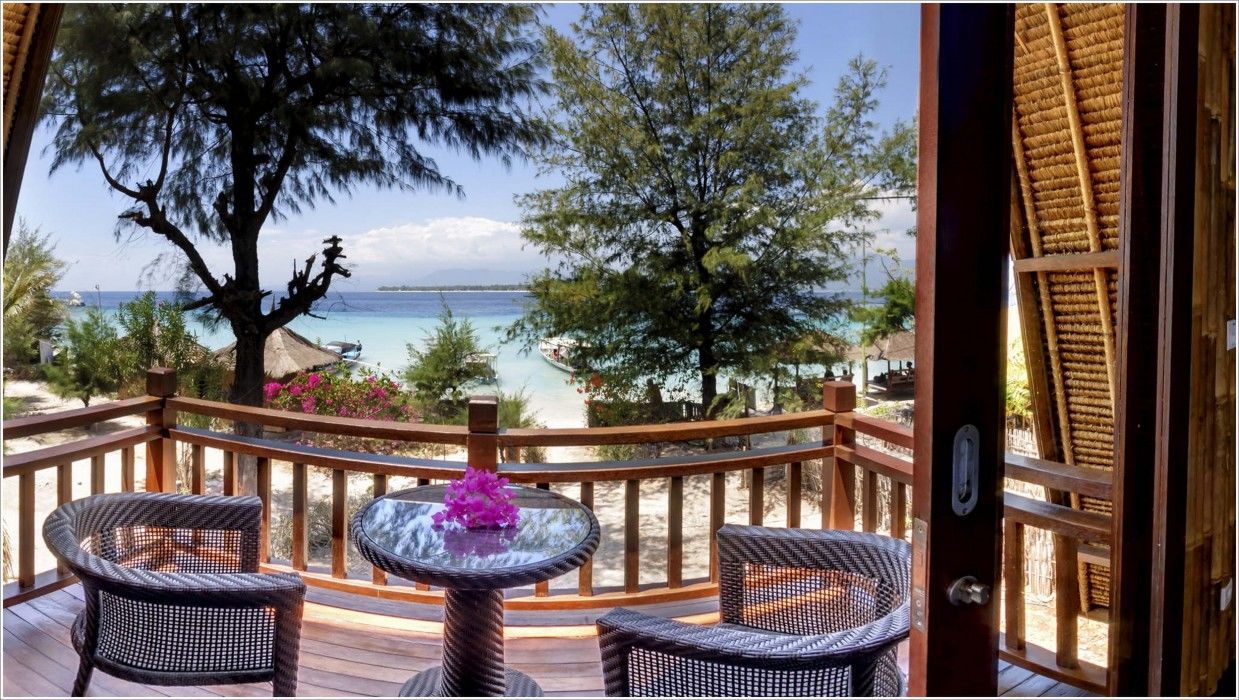 Karma Reef Hotel Gili Trawangan Exterior photo